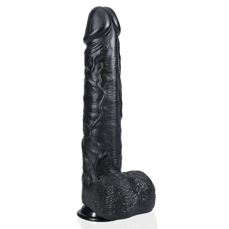 Real Rock Gode Extra Long 26.5 x 6.5cm Noir